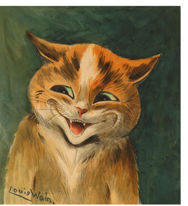 Louis Wain Cat Paintings, Louis Wain Cat Pictures