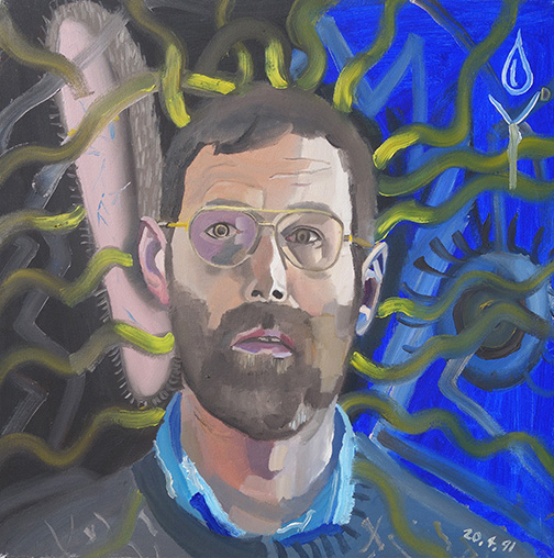 Bryan Charnley - Self Portrait Series 20th April 1991