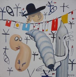 Bryan Charnley - Self Portrait Series 2nd May 1991