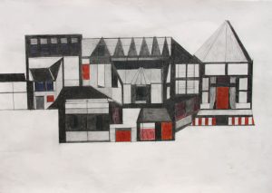 Albert - 'Untitled' pencil on paper - Outsider Art