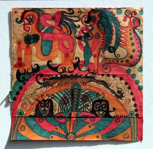 Angkasapura :'Untitled'  ink  11.5 x 8 ins