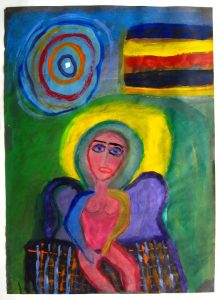 Blanche d'Arbeloff 'Untitled' self-taught art