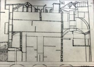 Manuel Bonifacio 'House of Kings and Queens' c.2013 crayon on paper 20 X 30 ins