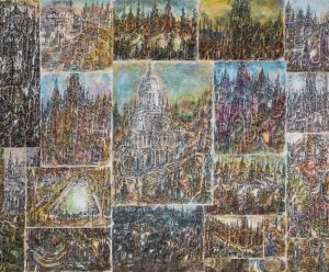 Herman Bossert - 'Untitled', 25 x 32.5 cm, crayon & pencil