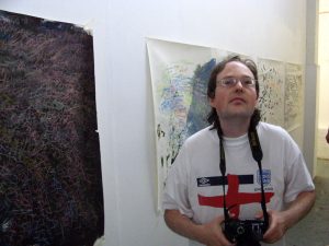 David Byrne :The artist 2012. Photograph by Henry Boxer - Outsider Art