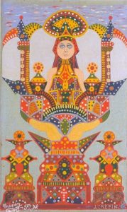 Joseph Crepin: 'Untitled' - 1939, 23 x 28 ins - outsider art