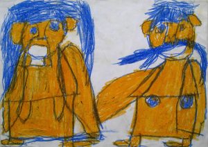 Adam Dembinski :'Untitled' - Outsider Art