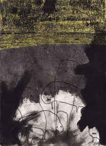 Alan Doyle 'Untitled' 2012, 8.3 x 5.9 ink and wax crayon on paper