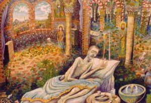 Eric Jiani :'Untitled' - watercolour & ink, 20 x 28 inches