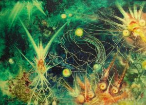 Eugene Von Bruenchenhein :'Untitled'