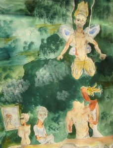 Nicola Frimpong :'Untitled', (detail) c.2008 - Outsider Art