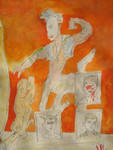 Nicola Frimpong :'Untitled', (detail) c.2008 - Outsider Art