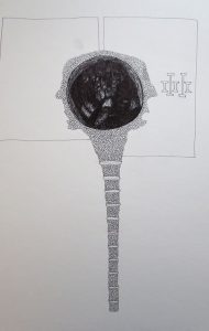 Adam Grippo :'Untitled' 2013, ink