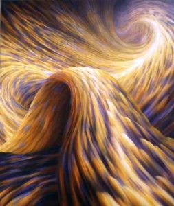 Pauline Jones :'Switchback' - 117 x 102 - Visionary Art