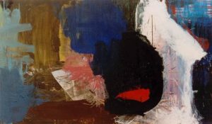 Simon Klein :'Untitled' - 2001, oil on canvas, 50 x 36 ins