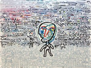 Shaul Knaz :'Maybe Me Too', 2015, 115 X 150 cm