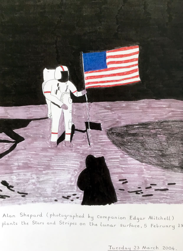 Richard Lambeth :'Untitled' c.2004, ink & pencil approx 12 X 18 ins