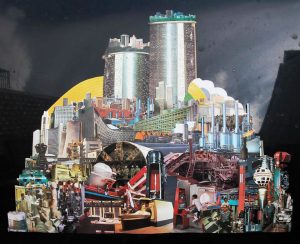 Morgan Lappin : 'The Machine III' (Unframed: 25 x 20) Framed: 33 x 27