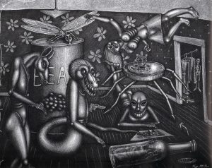 Tom McKee:'Untitled'- Visionary Art