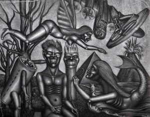 Tom McKee:'Untitled'- Visionary Art