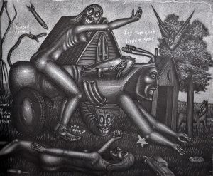 Tom McKee:'Untitled'- Visionary Art