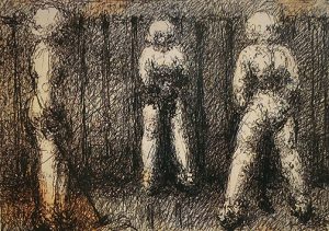 McKesson 'Croquet'. Approx 5 X 7 in