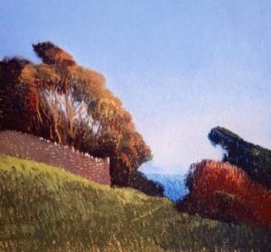 Michael Bennallack-Hart - 'Untitled' - pastel on paper, 20 x 21.5 ins