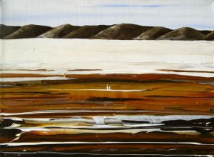 Kim Noble - Patricia - Two in Gold - Outsider Art