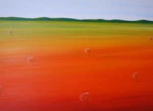 Kim Noble - Patricia - Desert Green - Outsider Art