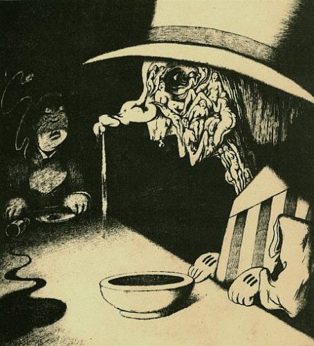 Alan Odle - An exceptional rare early lithograph, possibly a unique example