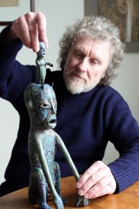 Richard Smith :'Soul Saver' 2013 found wood height 24 ins