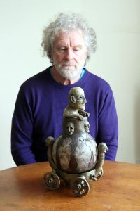 Richard Smith: 'Untitled'  2017 found wood