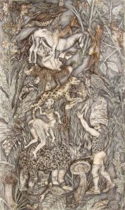 Stephanie Sautenet  'Untitled'  2015  crayon & pencil on paper  35 x 55 cm