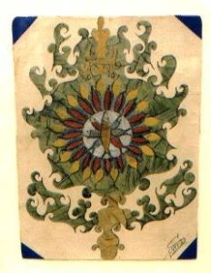 Scottie Wilson - 'Untitled'- Outsider Art