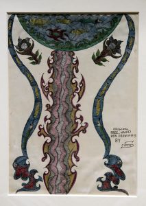 Scottie Wilson - 'Free Hand Pen Drawings by Scottie' 1935  crayon & ink   14 x 10 ins