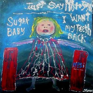 William Thomas Thompson :'Sugar Baby' - 40 x 40