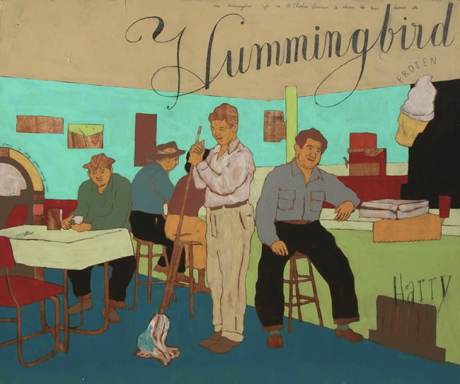 Harry Underwood - 'Untitled', 25 x 32.5 cm, crayon & pencil