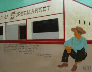 Harry Underwood - 'Untitled', 50 x 32.5 cm, crayon & pencil