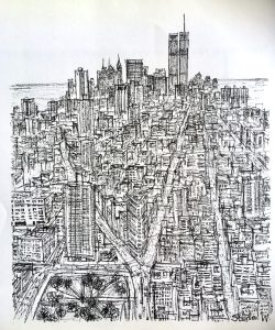 Stephen Wiltshire: 'Untitled'