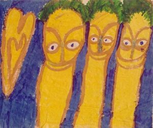 Maria Wnek:'Untitled' - self-taught art