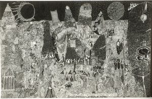 Nick Blinko, 'Untitled’ 2018. Ink. - 11.5 x 16.5 ins