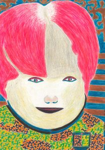 untitled (052), 2010 pencil and pen on paper 32 x 25 cm