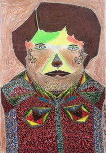 untitled (093), 2017 pen and pencil on paper 50 x 35 cm