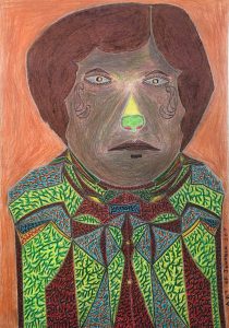 untitled (096), 2017 pencil on paper 50 x 35 cm (unframed) 58 x 42.5 cm (framed)