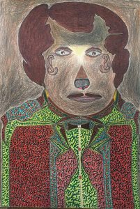 untitled (101), 2017 pencil on paper 50 x 35 cm (unframed) 58 x 42.5 cm (framed)