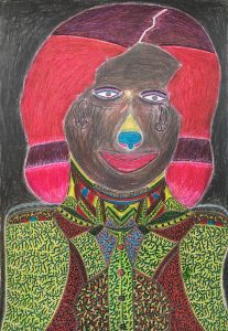 untitled (105), 2017 pencil on paper 50 x 35 cm