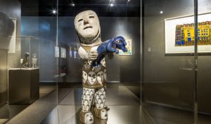 Smoth's work in the permanent exhibit at Museum Dolhuys, Netherlands