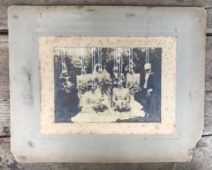 THE LIGHT IS LEAVING US ALL #2791 - 200x250mm cabinet card, hand-painted and signed £444