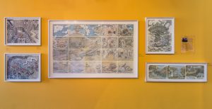 William Hall drawings on display at the American Visionary Art Museum's The Secret Life of Earth: Alive! Awake! (and possibly really Angry!” exhibit 2019