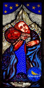 Pinkie Maclure:'The Good Cry', Stained Glass